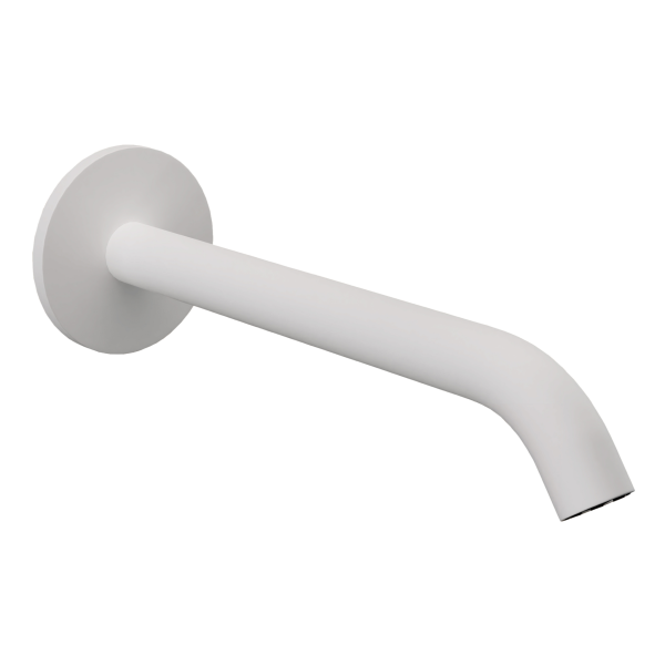 Излив настенный 19 см Remer X Style 91XLBO, белый матовый