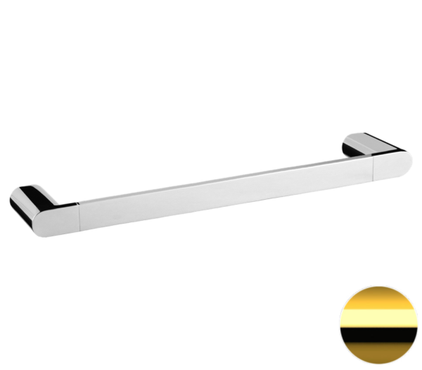 Полотенцедержатель 40 см Remer Lounge LN40DO, золото глянцевое