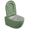 Чаша подвесного унитаза биколор GSG Ceramic Design Like LKWCSOBI000/031, White/Salvia Matt