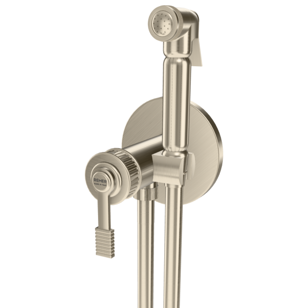 Гигиенический душ со смесителем Remer Atelier AL65ZXV, сталь