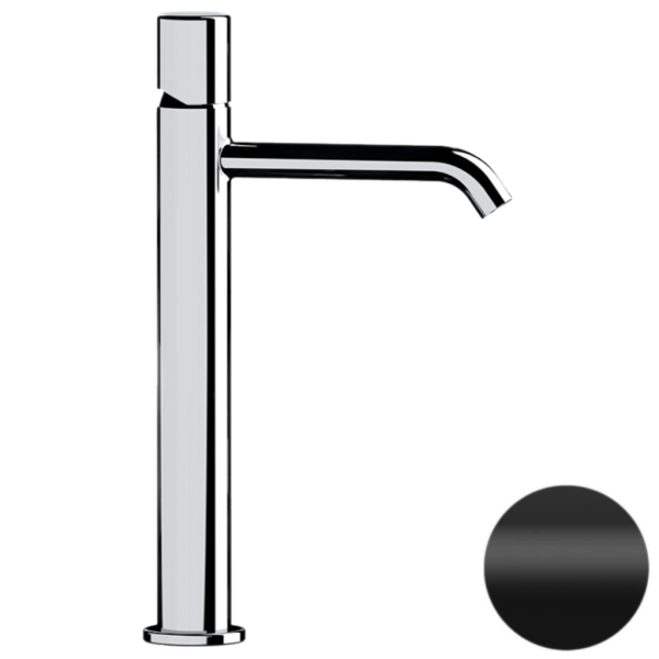 Смеситель для раковины Daniel Trilogy TG607B15, чёрный матовый