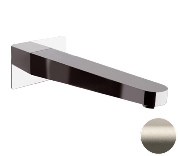 Излив настенный 18 см Remer Class Line 91LXV, сталь