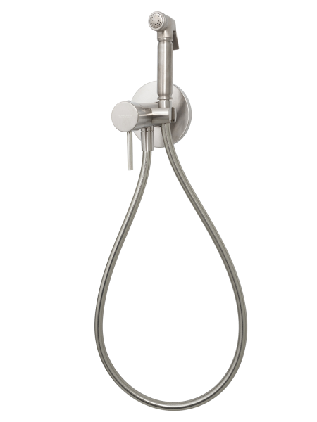 Гигиенический душ со смесителем Mariani Next B16185NXW, нержавеющая сталь