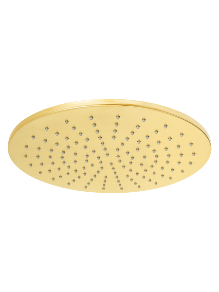 Верхний душ с шарнирным соединением 30 см Mariani B22STB0130, золото брашированное