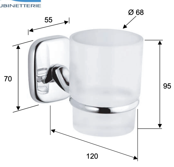 Стакан Remer Suite SU15CR