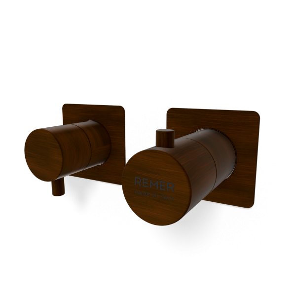 Смеситель для душа Remer X Style XT93ZQPWBBR, бронза масляная