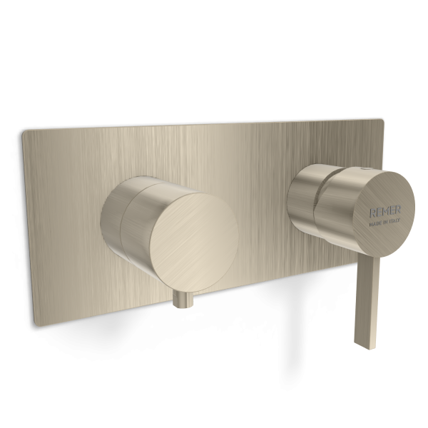 Смеситель для душа Remer Metrica MC92ZWBXV, сталь