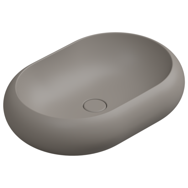 Раковина накладная 60x42 см GSG Ceramic Design Petra PELAV60030, Cashmere Matt