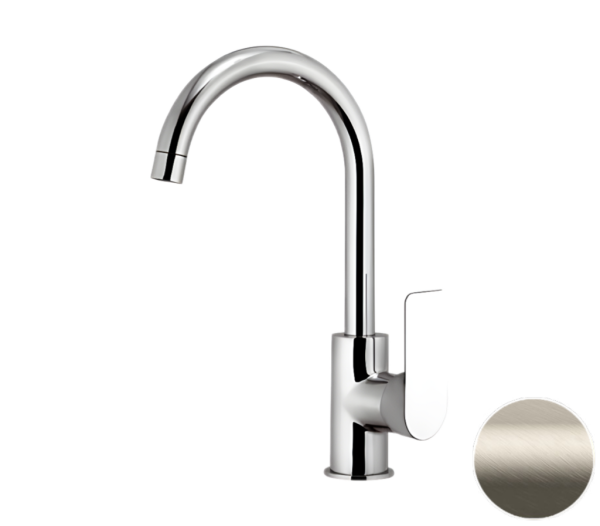 Смеситель для кухни Remer Infinity I72XV, сталь