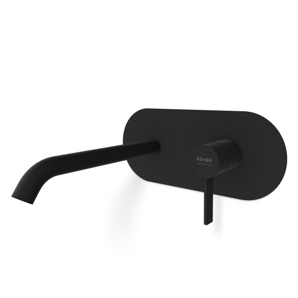 Смеситель для раковины Remer Metrica MC15LWBNO, черный матовый