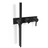 Смеситель для душа Remer Metrica MC97D2WBCFP, черный брашированный хром