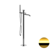 Смеситель для ванны Remer Element ET08DO, золото глянцевое