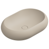 Раковина накладная 60x42 см GSG Ceramic Design Petra PELAV60034, Sabbia Matt