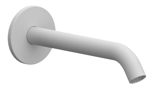 Излив настенный 16 см Remer X Style 91XBO, белый матовый