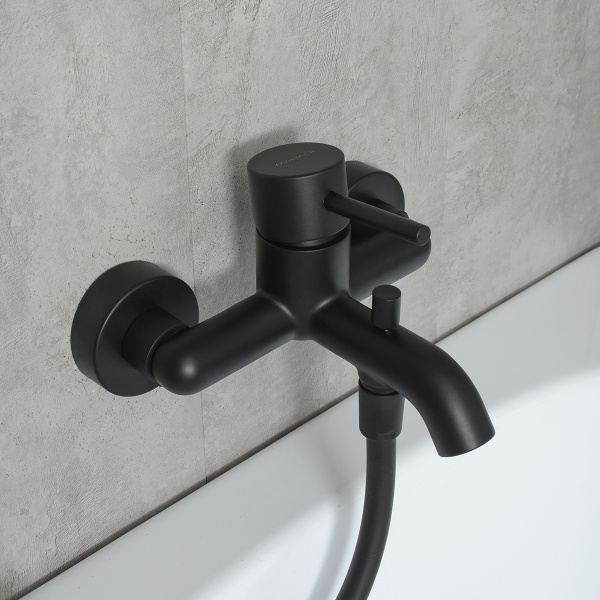 Смеситель для ванны Mariani Next B14212NS, черный матовый