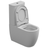 Чаша напольного унитаза биколор GSG Ceramic Design Like LKMBLBI000/001P, White/White Matt