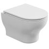 Чаша подвесного унитаза GSG Ceramic Design Speed SPWCSO000, белый глянцевый