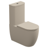 Чаша напольного унитаза биколор GSG Ceramic Design Like LKMBLBI000/034P, White/Sabbia Matt
