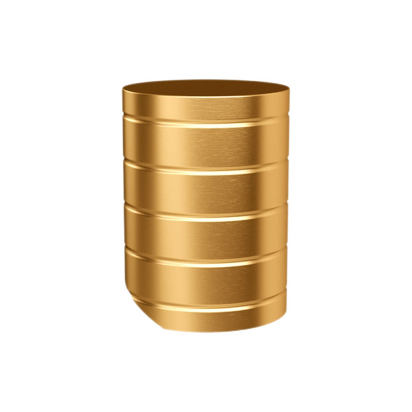 Ручка смесителя для раковины Remer Edge EG671BG, золото брашированное