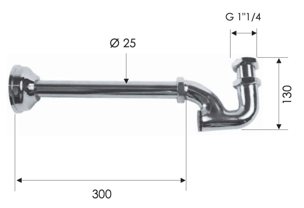 Сифон 1”1/4 Remer 972114