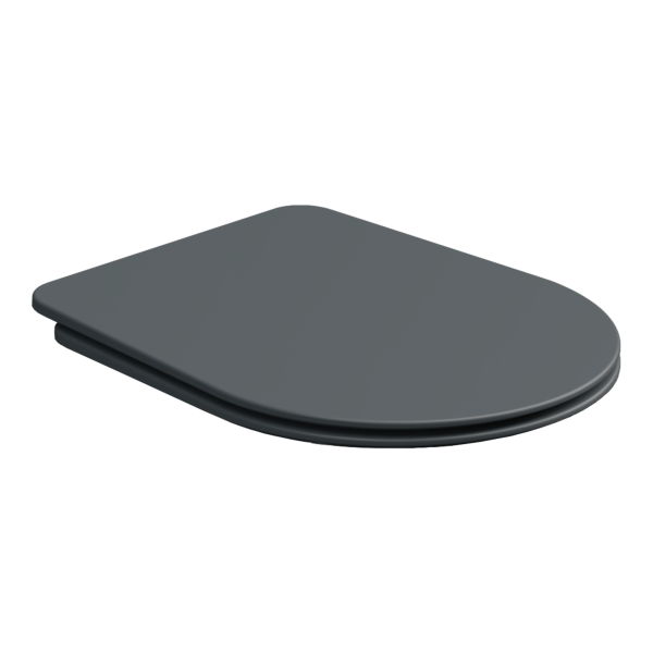 Крышка с сиденьем для подвесного унитаза с микролифтом GSG Ceramic Design Hit! HICOPRSLTICR028, Ebano Matt