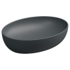 Раковина накладная 55x42 см GSG Ceramic Design Easy EALAVOV55028, Ebano Matt