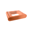 Мыльница Remer Lounge LN10RP, медь брашированная