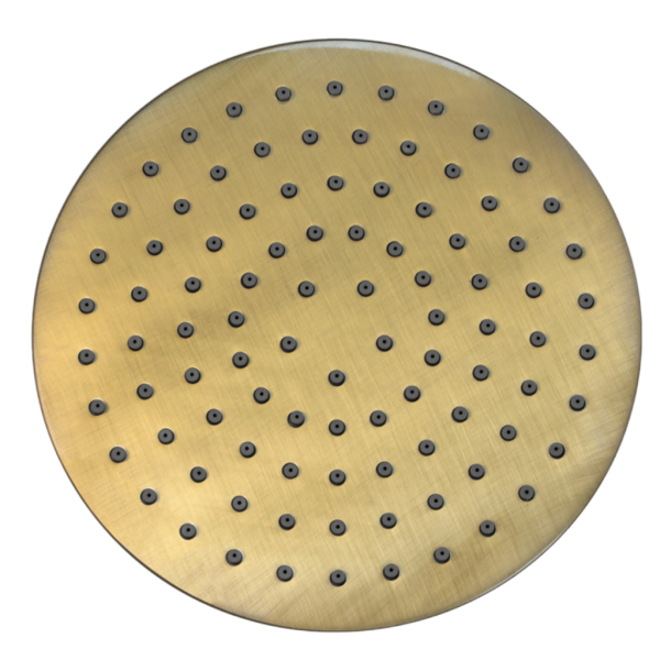 Верхний душ 20 см с шарнирным соединением Remer 359MM20VOX, латунь состаренная