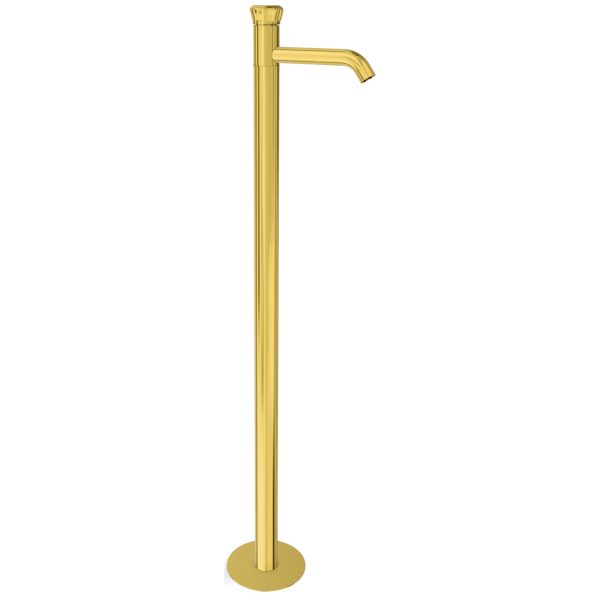 Смеситель для раковины Remer Element ET18DO, золото глянцевое