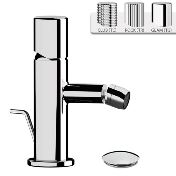 Смеситель для биде Daniel Trilogy TG60415, чёрный матовый