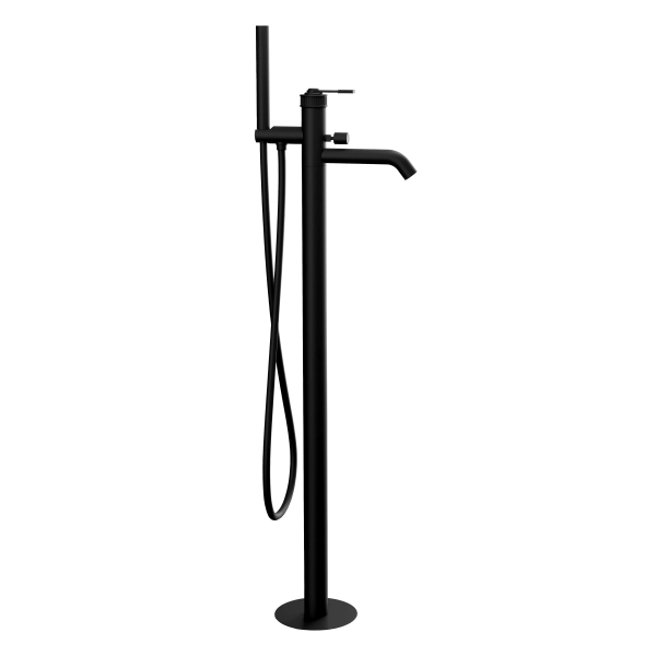 Смеситель для ванны Remer Atelier AL08NO, черный матовый