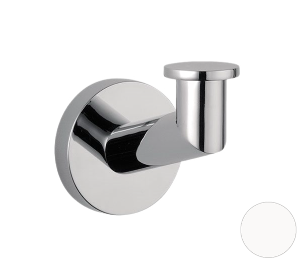 Крючок Remer Guest GS50BO, белый матовый