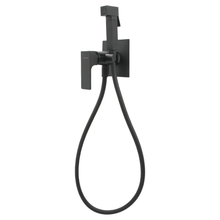 Гигиенический душ со смесителем Mariani Rebel B14185RE, черный матовый