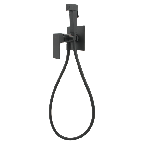 Гигиенический душ со смесителем Mariani Rebel B14185RE, черный матовый